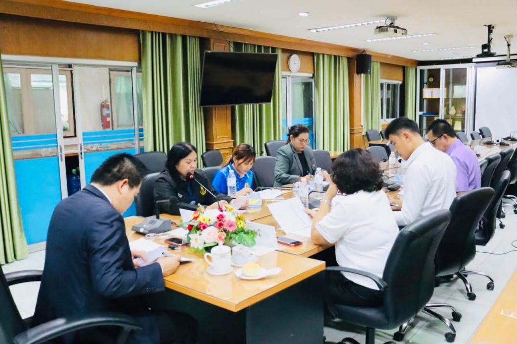 การประชุมคณะกรรมการเกลี่ยลูกจ้างชั่วคราว ระดับเขตพื้นที่การศึกษาครั้งที่ 1/2569